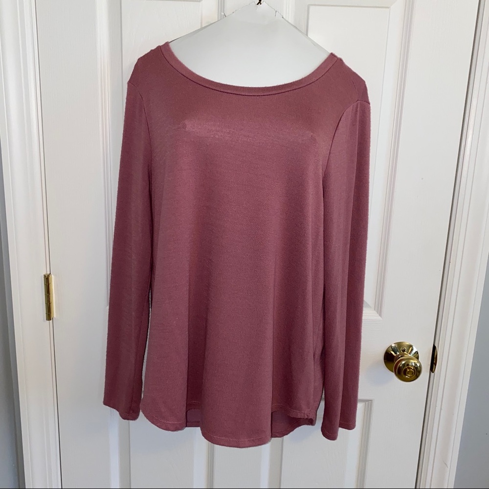 Cupio Rose Pink Long Sleeve Shirt